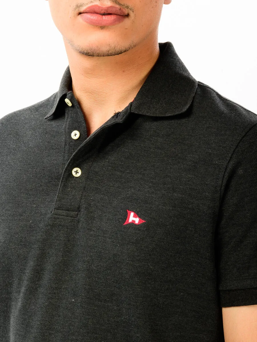 Super Soft Charcoal Grey Men’s Polo Shirt