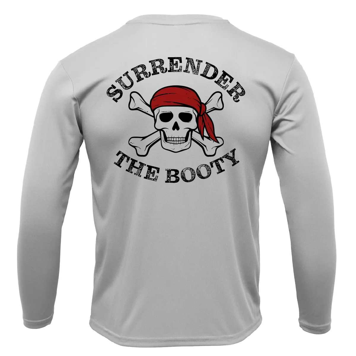 Texas Freshwater Born "Surrender The Booty" Girl's Long Sleeve UPF 50  Dry-Fit Shirt