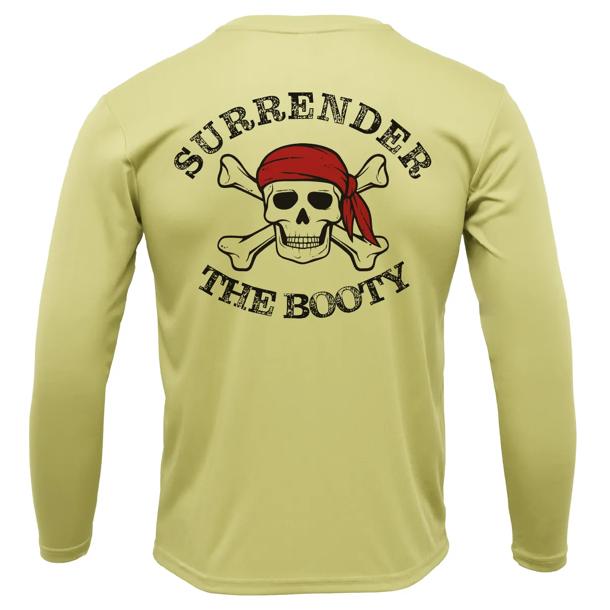 Texas Freshwater Born "Surrender The Booty" Girl's Long Sleeve UPF 50  Dry-Fit Shirt