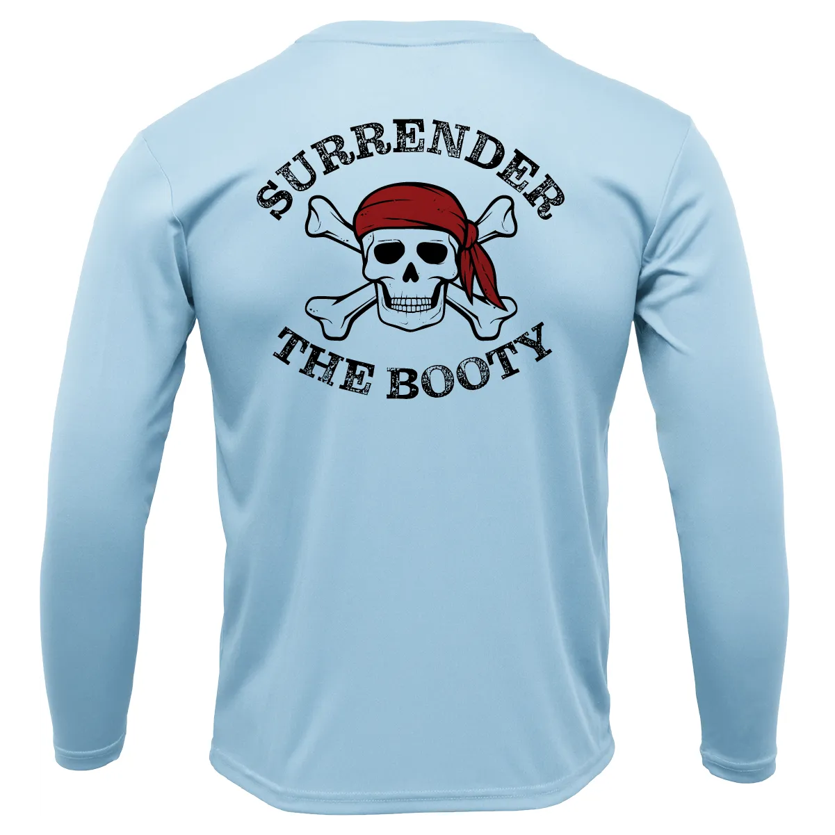 Texas Freshwater Born "Surrender The Booty" Girl's Long Sleeve UPF 50  Dry-Fit Shirt