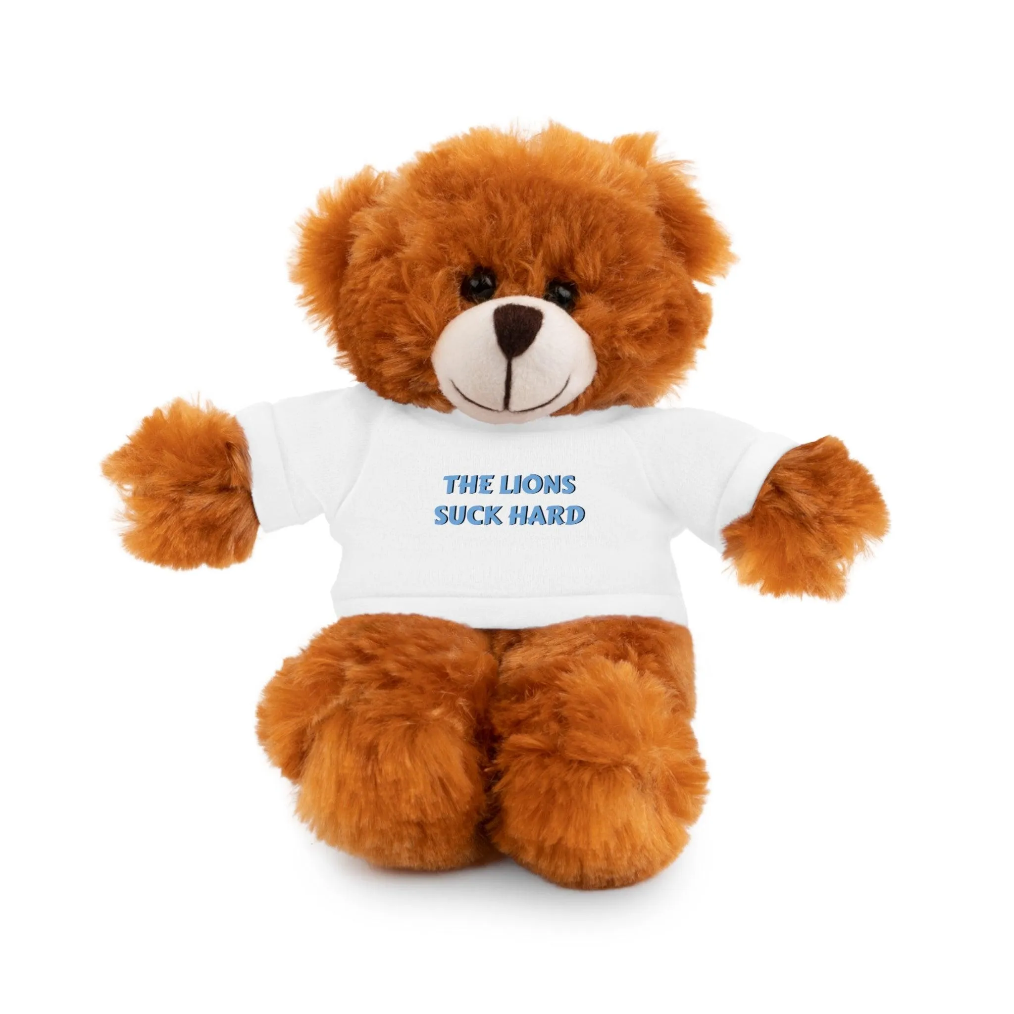 The Lions Suck Hard Stuffed Animals with Tee