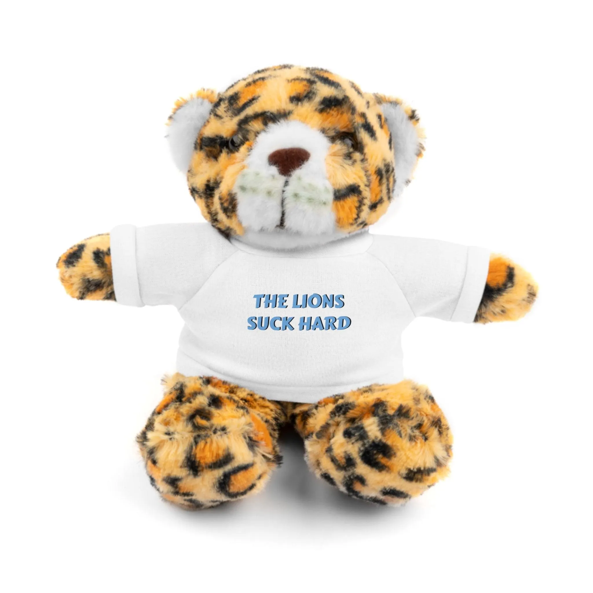 The Lions Suck Hard Stuffed Animals with Tee