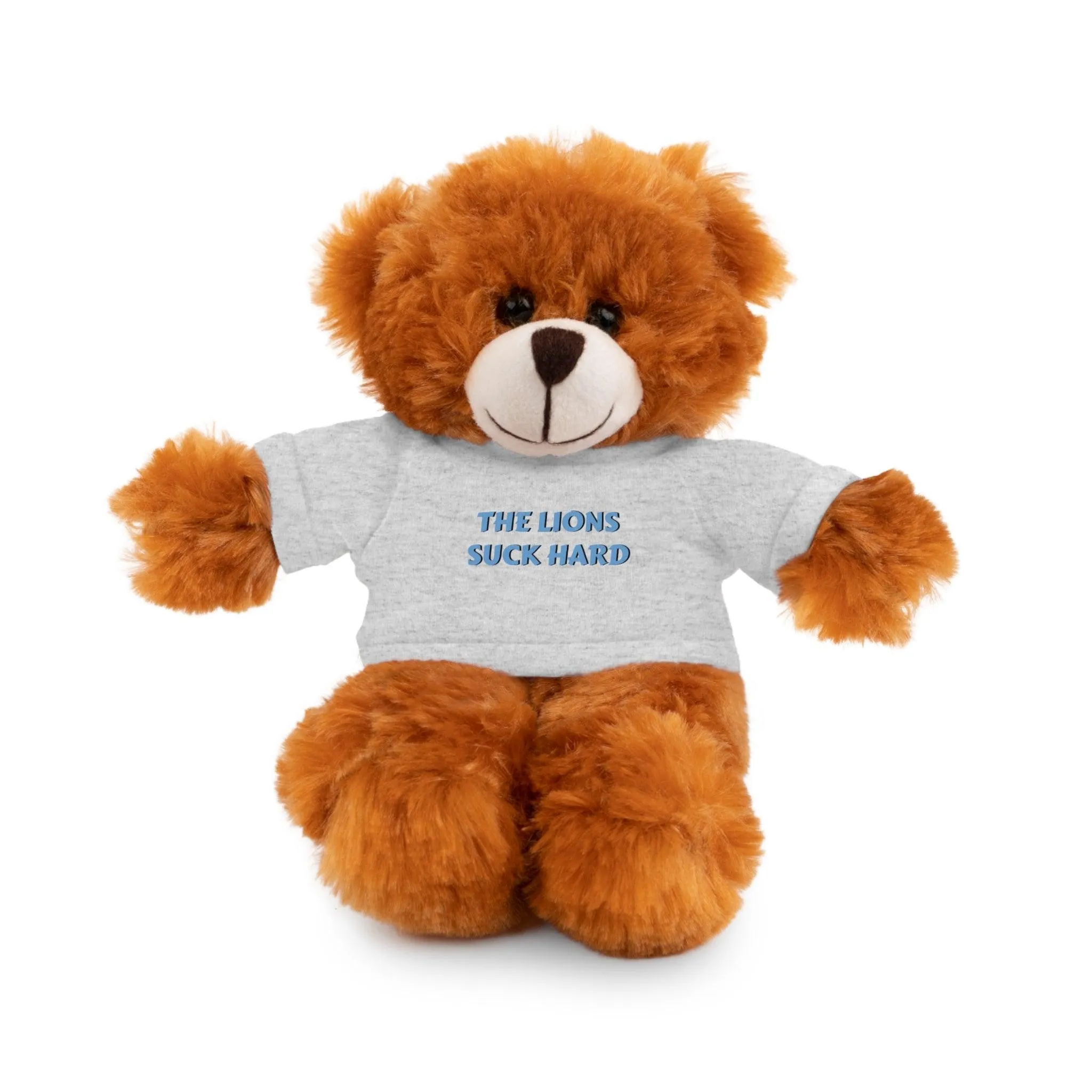 The Lions Suck Hard Stuffed Animals with Tee