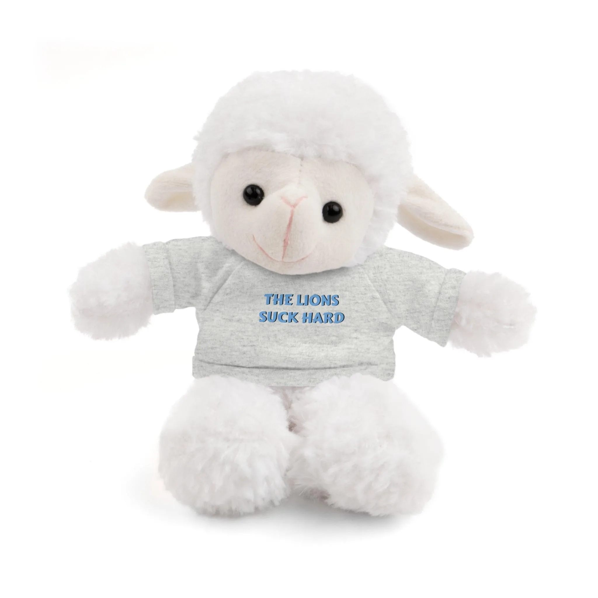 The Lions Suck Hard Stuffed Animals with Tee