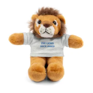 The Lions Suck Hard Stuffed Animals with Tee