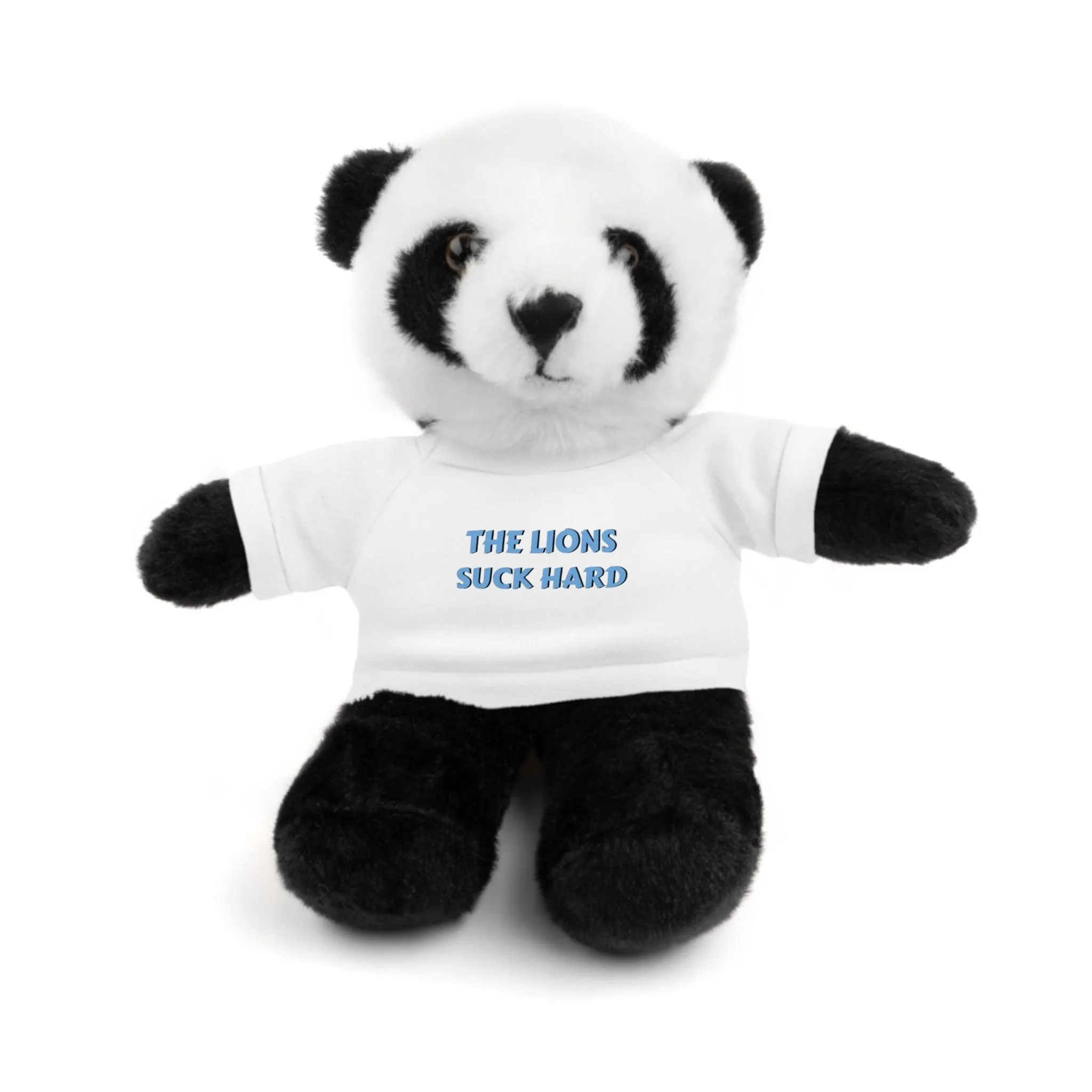The Lions Suck Hard Stuffed Animals with Tee