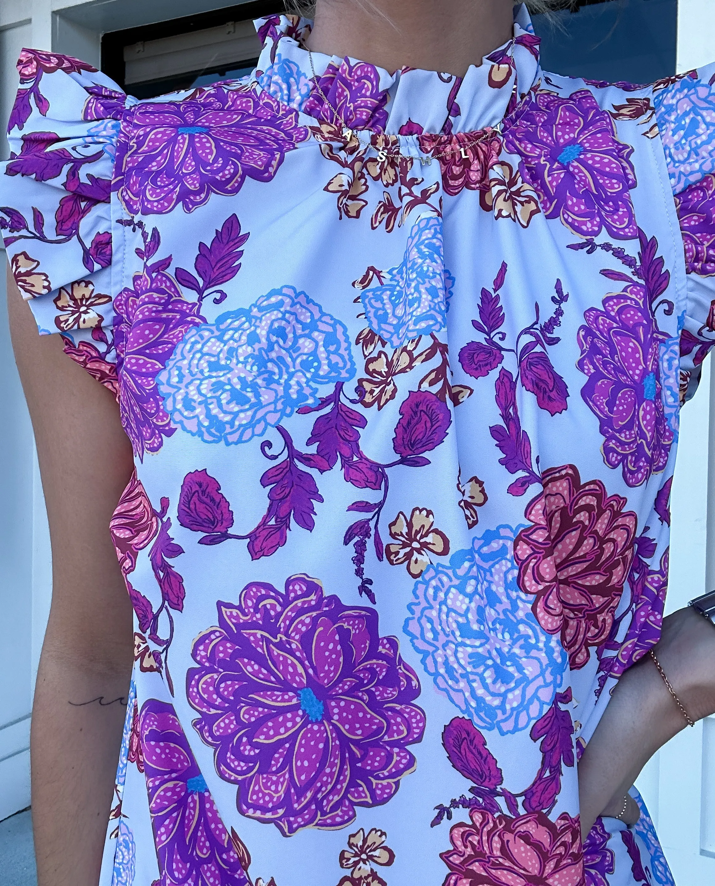Umgee Day Court Sleeveless Top