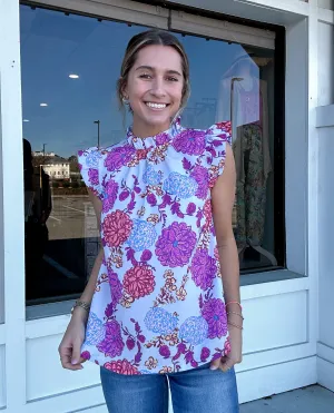 Umgee Day Court Sleeveless Top