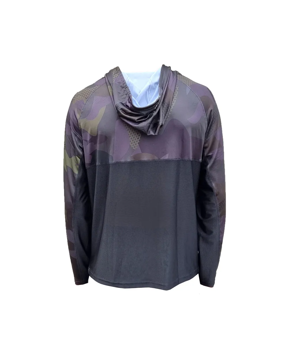 UPF50  Long Sleeve hooded Fishing Shirt