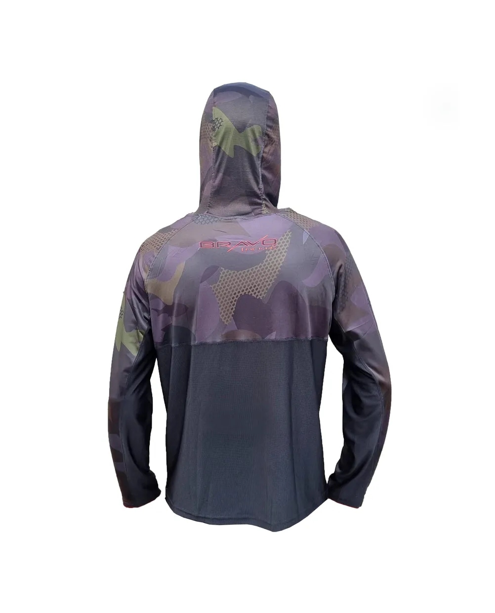 UPF50  Long Sleeve hooded Fishing Shirt