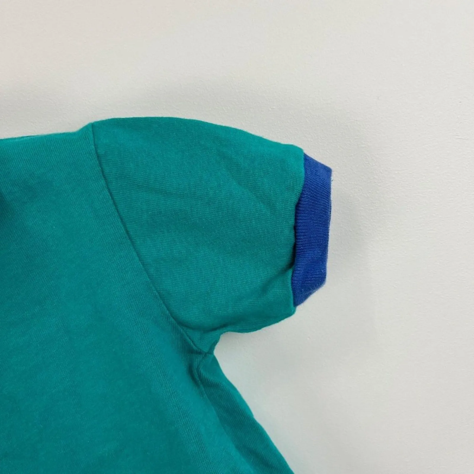 Vintage Jet Set Teal Green Polo Shirt 24 Months