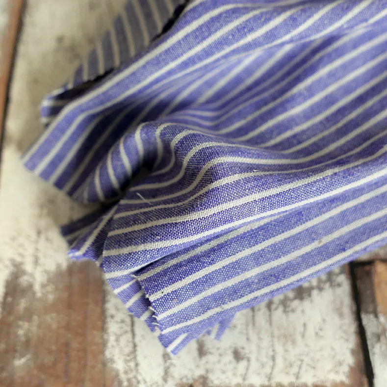 Violet Stripe Handloom