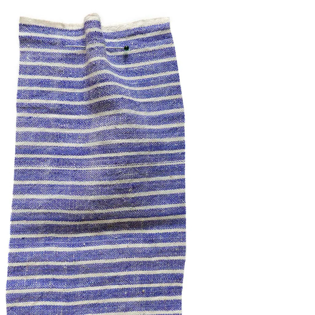 Violet Stripe Handloom