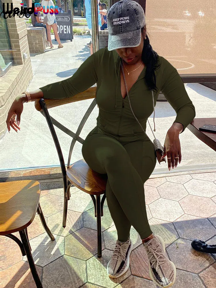 Women's Hooded Tops and Sporty Leggings