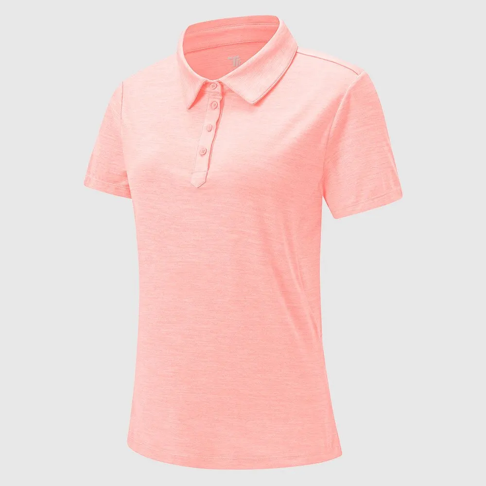 Women's Lightweight Breathable Polo Shirts