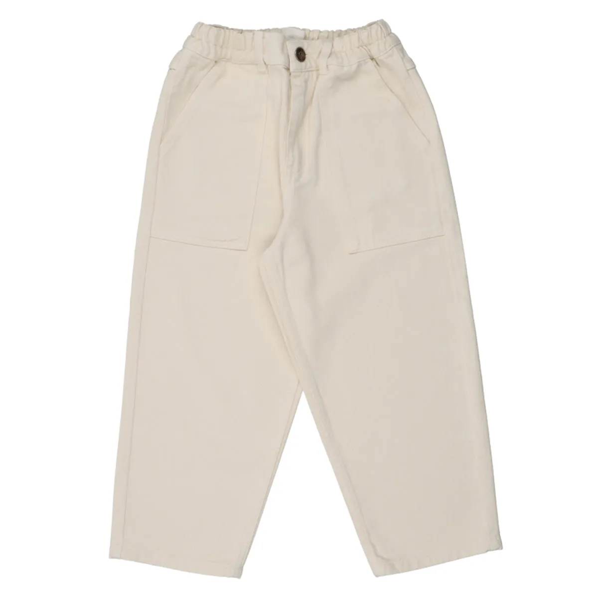 Woodland Denim Pant Patch Natural