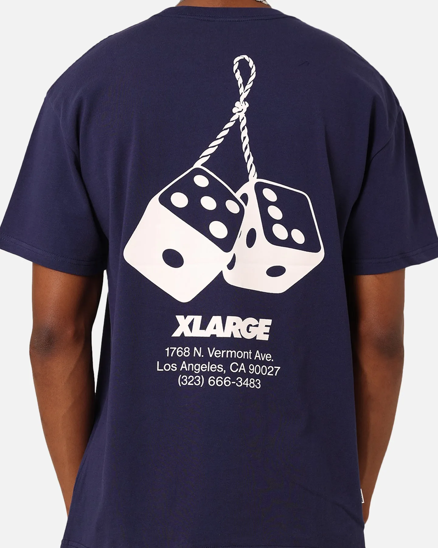 X-Large Dice T-Shirt Navy