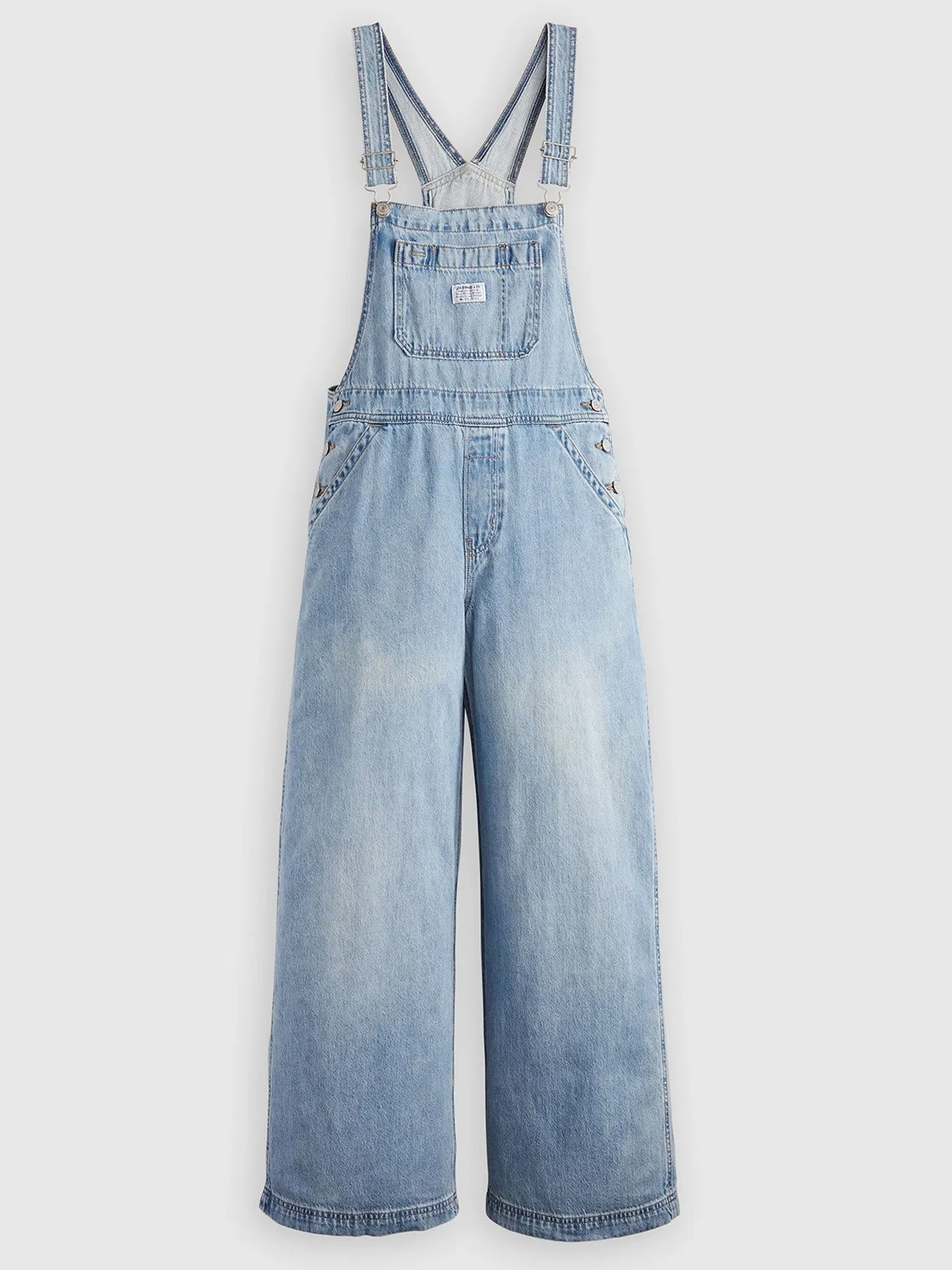 XL Overall Invested Indigo Jeans