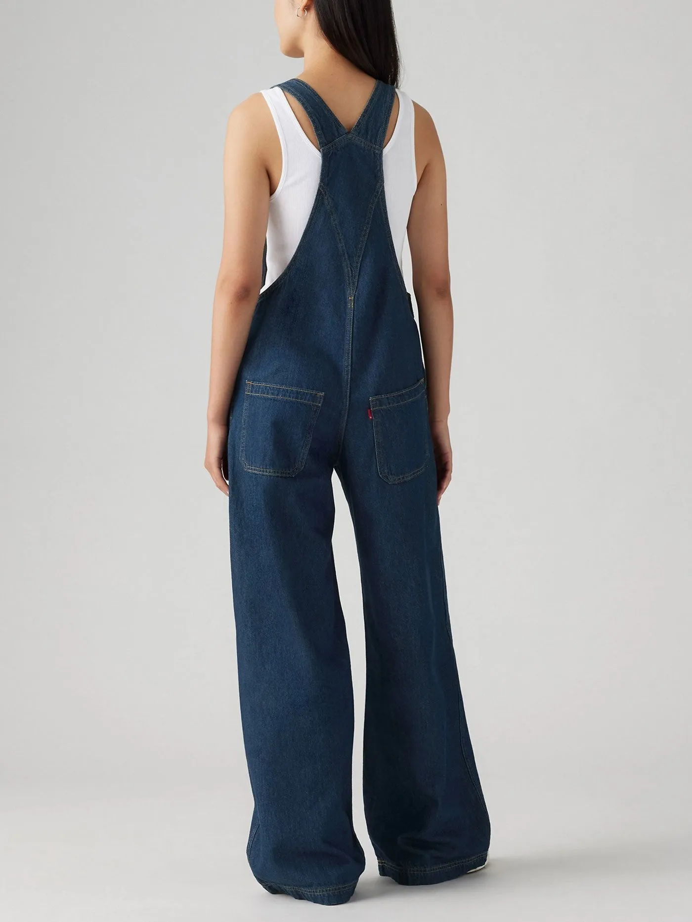 XL Overall Square Circle Jeans