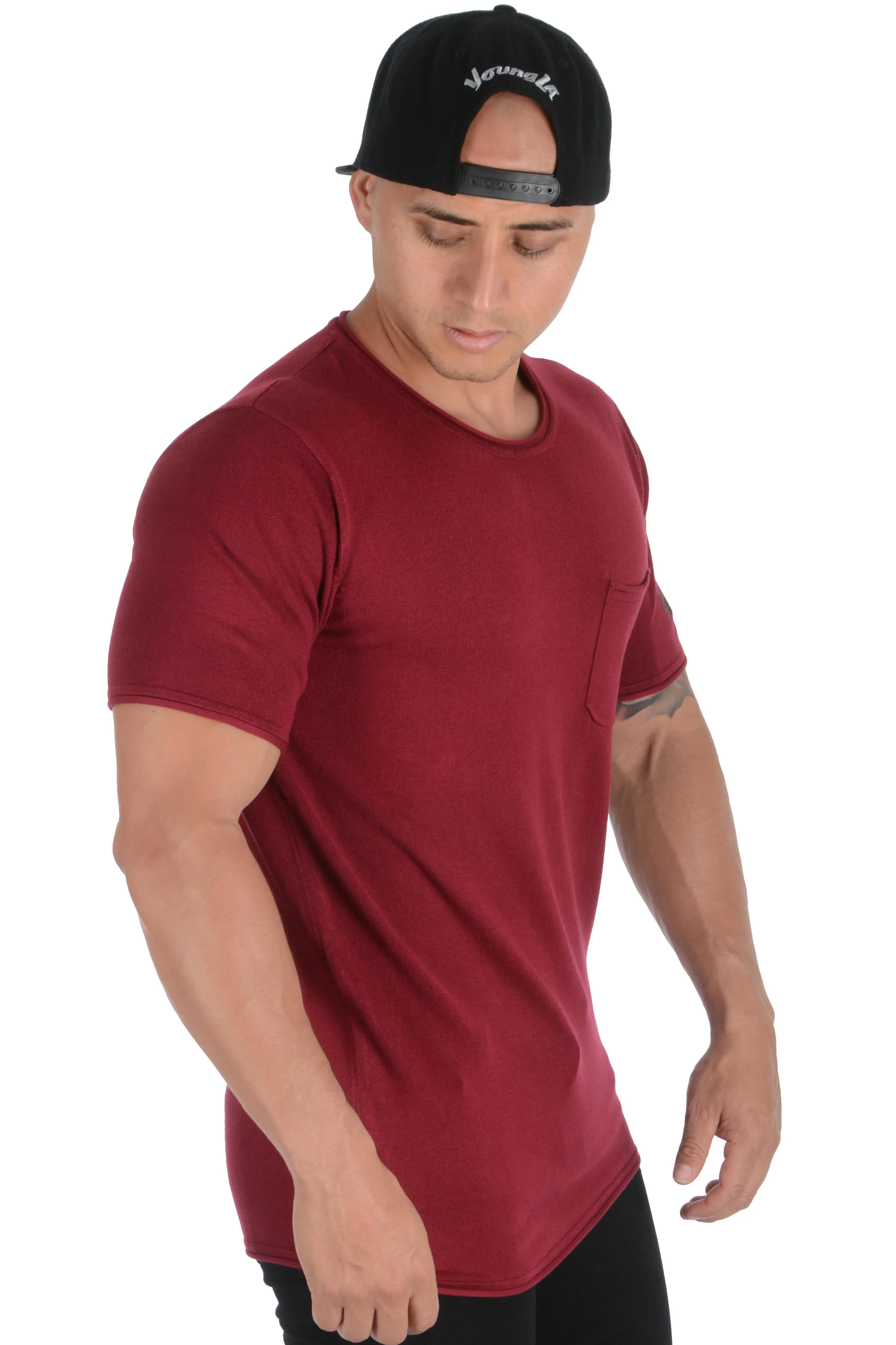 YoungLA Classic Knit Shirt with Pocket 407
