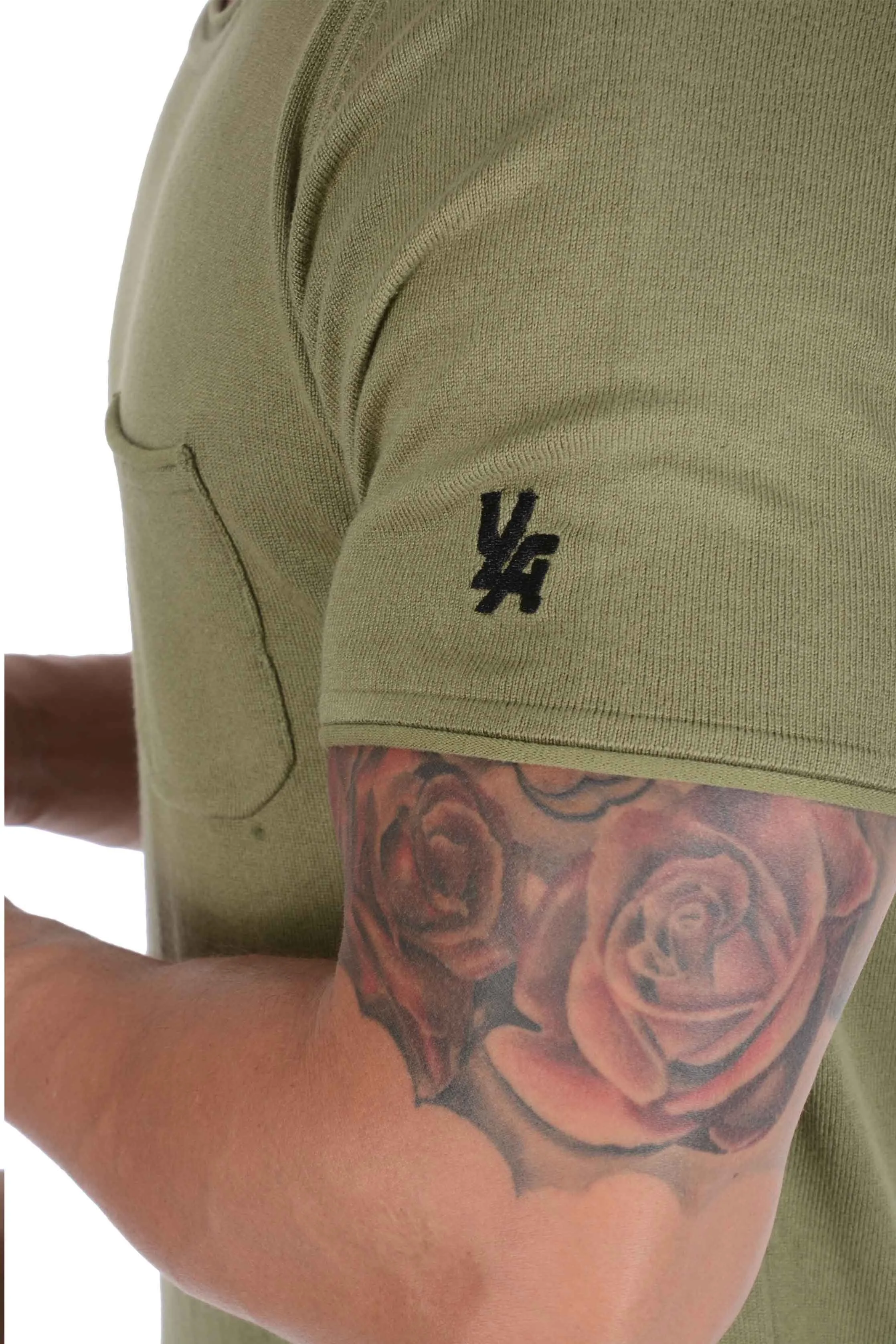 YoungLA Classic Knit Shirt with Pocket 407