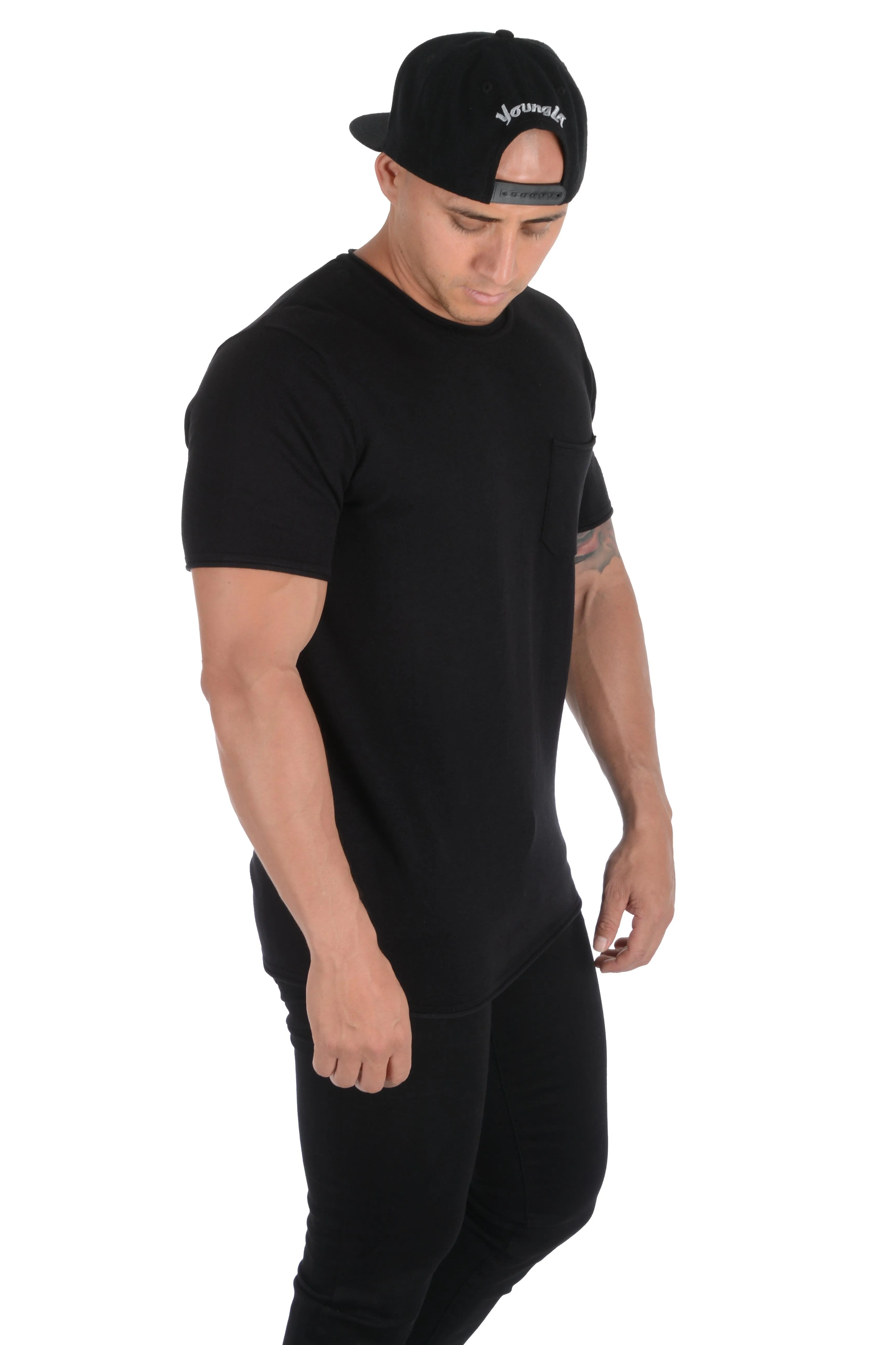 YoungLA Classic Knit Shirt with Pocket 407