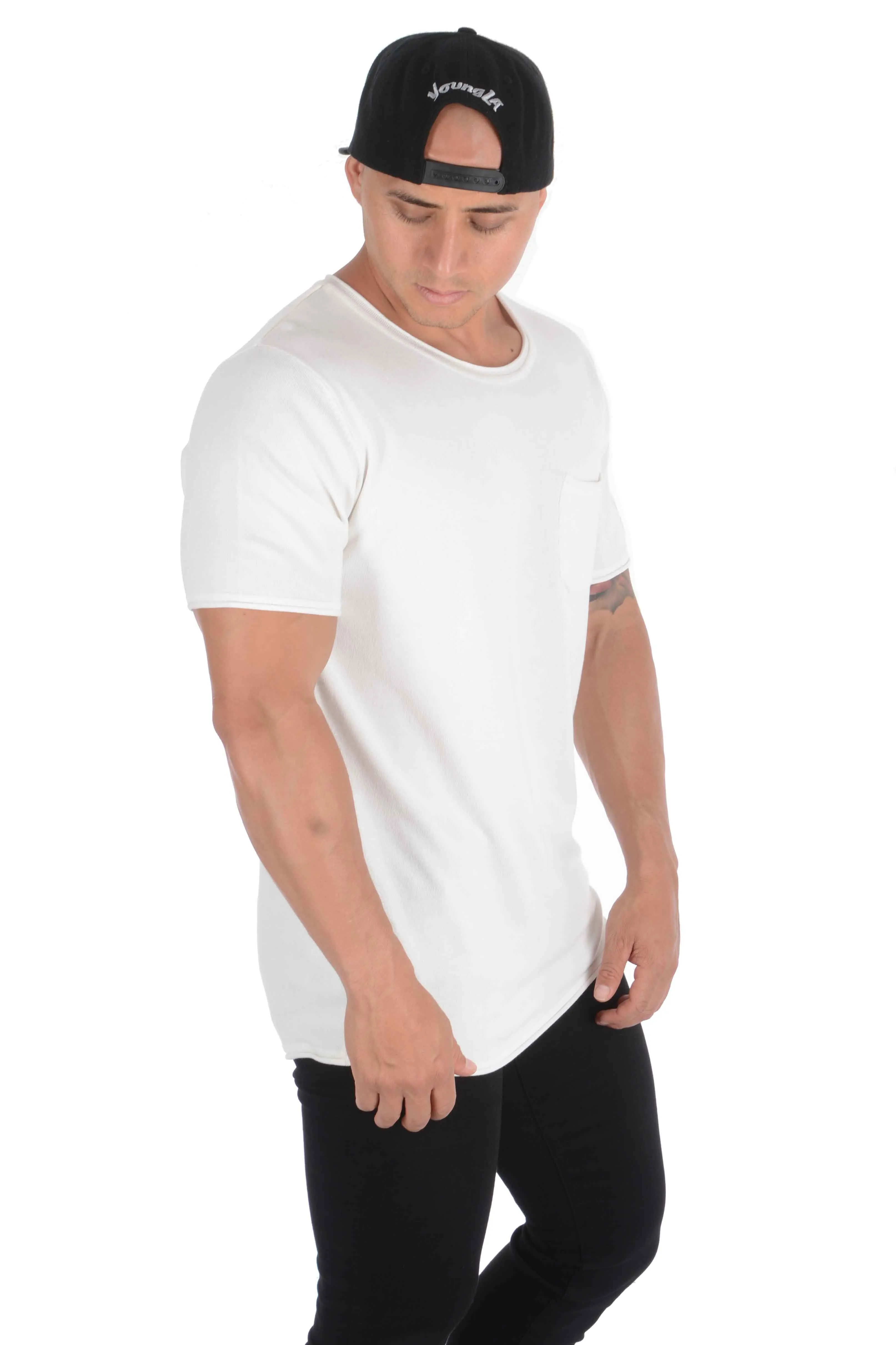 YoungLA Classic Knit Shirt with Pocket 407